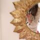 Golden sun mirror 60s- 70s