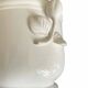 Cache-pot en faïence blanche, 1970