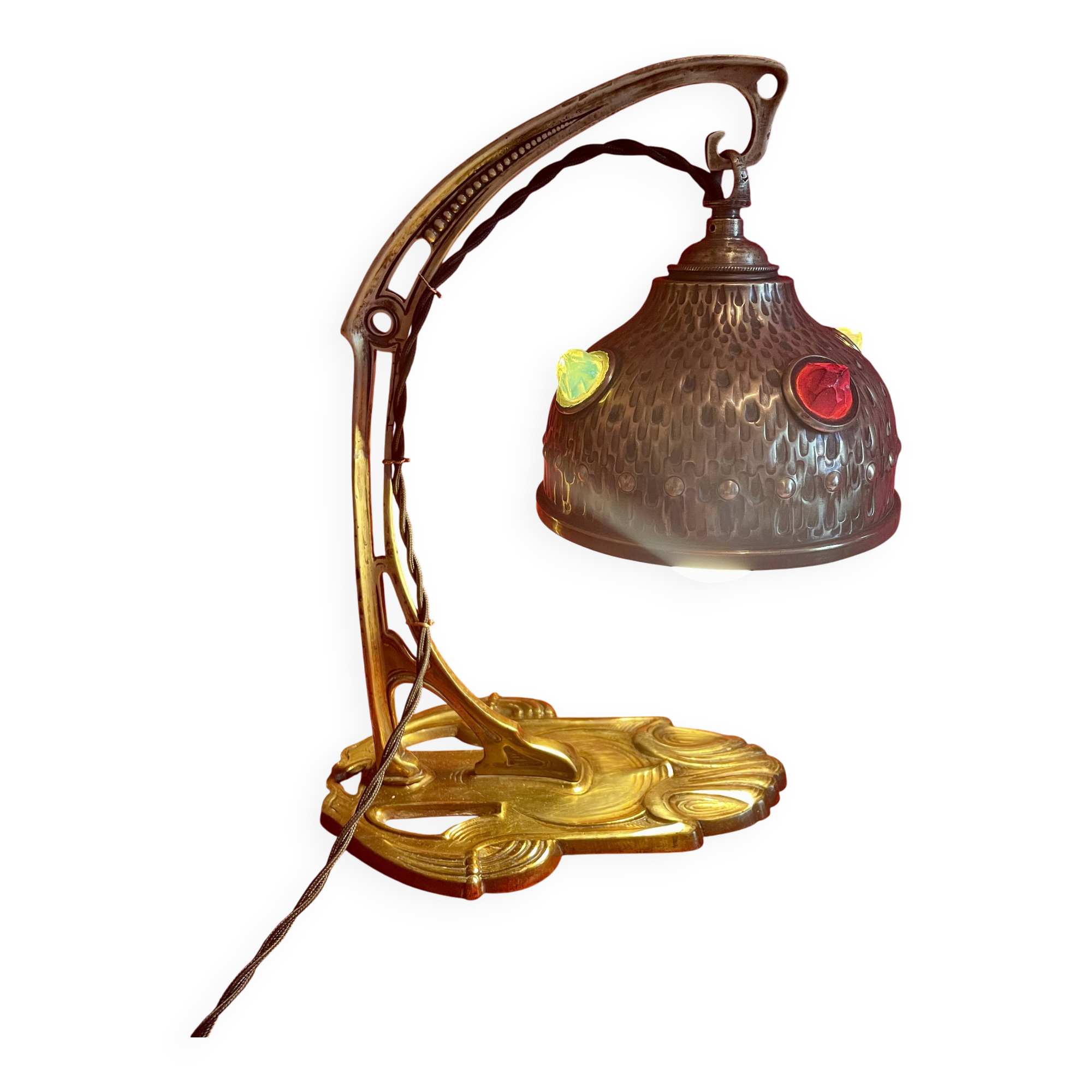 Art Nouveau wall lamp, 1920s