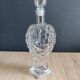 Carafe glass bottle moulded grape bunch vintage | Ball stopper
