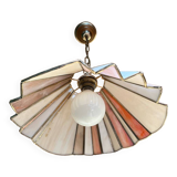 Multifaceted scale pendant from the 70s/80s