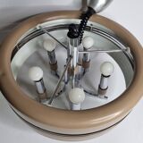 Space Age Rolly pendant light, Italian design, 70s