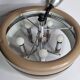 Space Age Rolly pendant light, Italian design, 70s