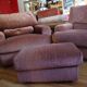 Burov armchair and foot rest