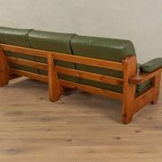 Canapé en cuir des années 70 par Almar
