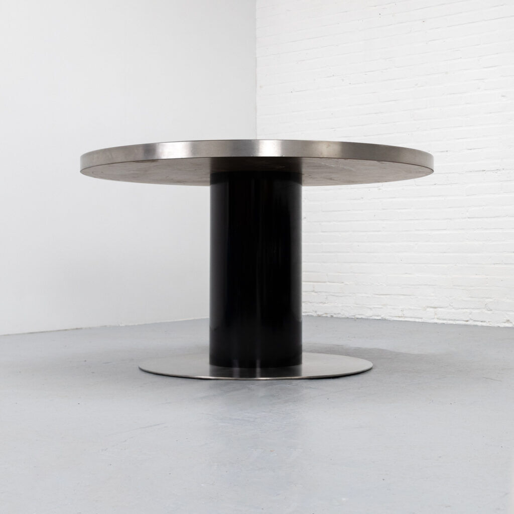 Willy Rizzo Dining Set Italy 1970s