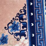 Handmade chinese vintage carpet 123x186 cm