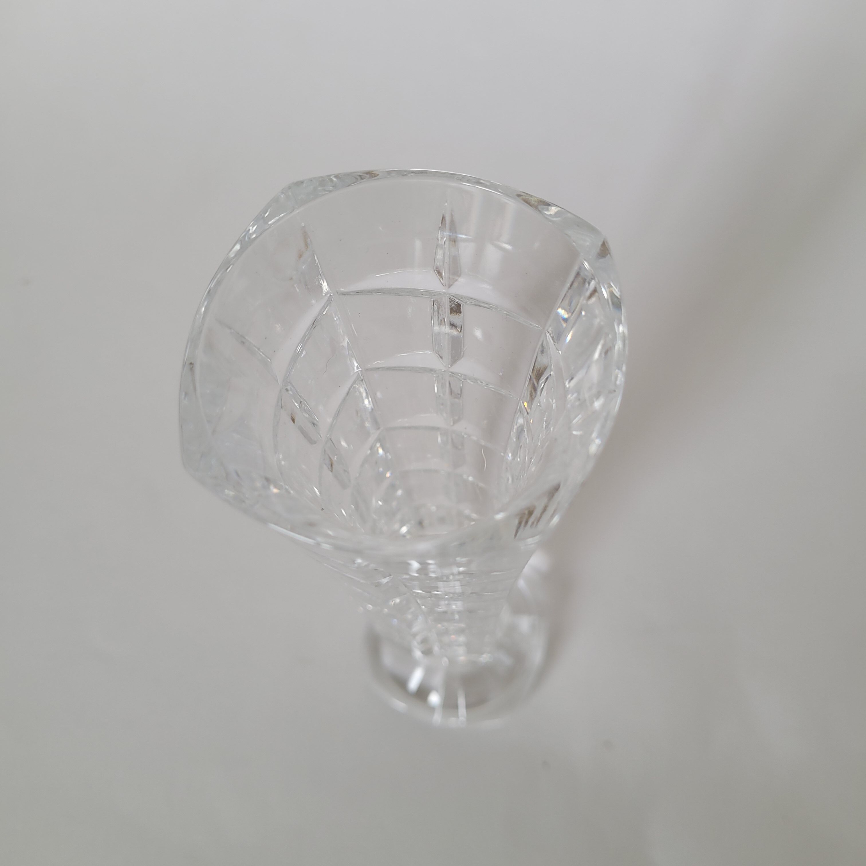 Crystal soliflore vase
