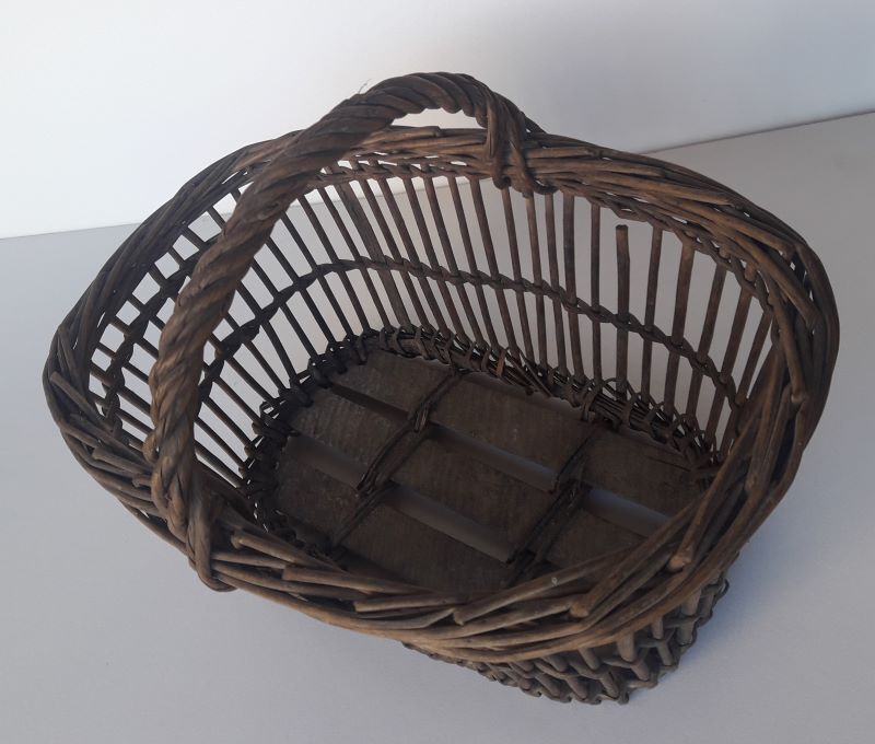 Rattan basket or wicker basket