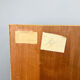 Small sideboard with sliding doors, teak, 1960s