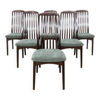 6 vintage rosewood chairs