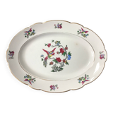 Oval dish KG Lunéville Badonviller Baléares model