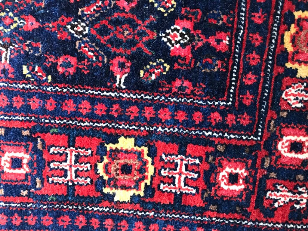 Tapis ancien senneh persan 108x148cm