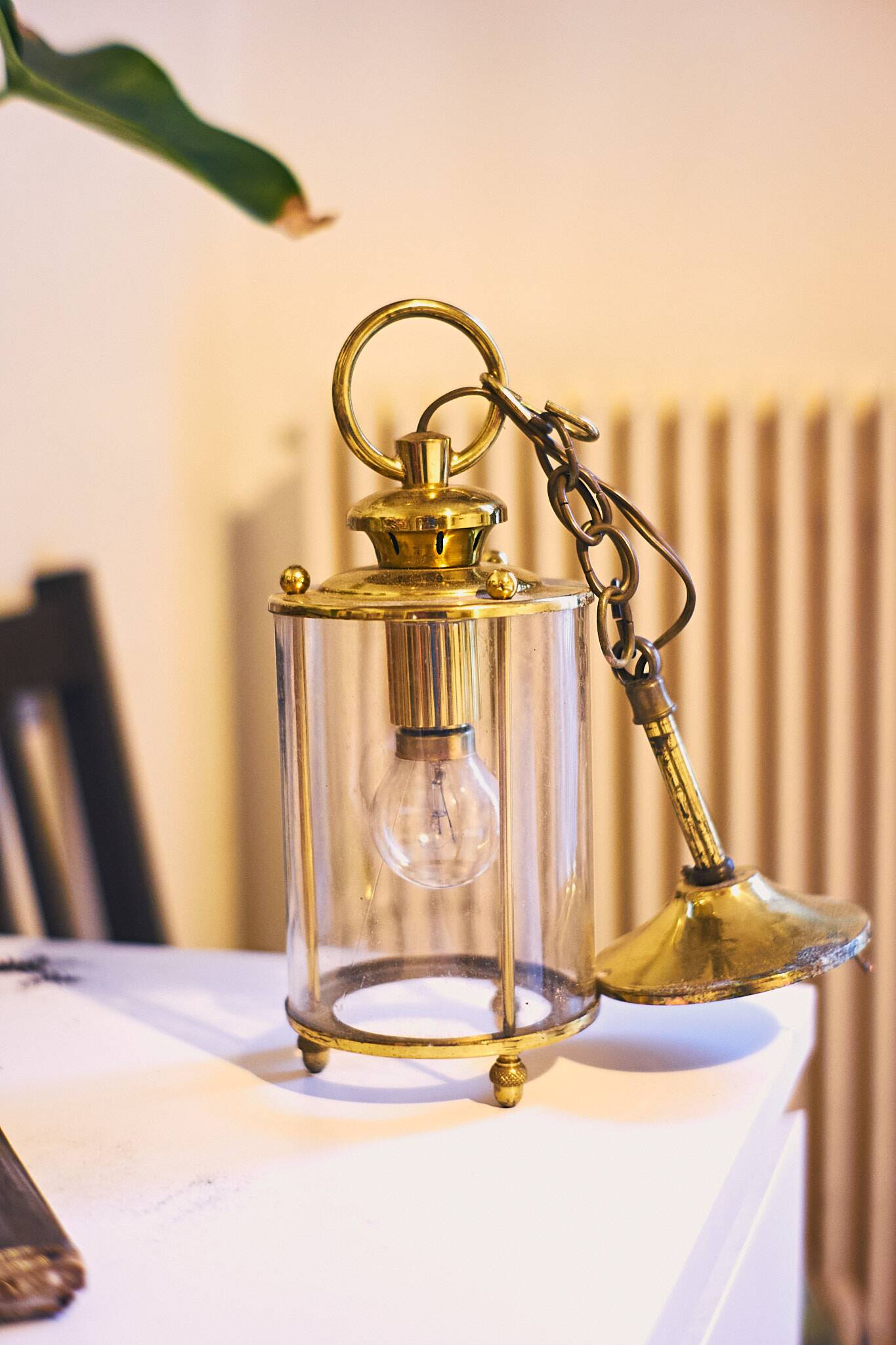 Old Golden Chandelier Lighting