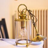 Old Golden Chandelier Lighting