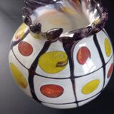 Blown glass vase