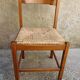Chaises paille