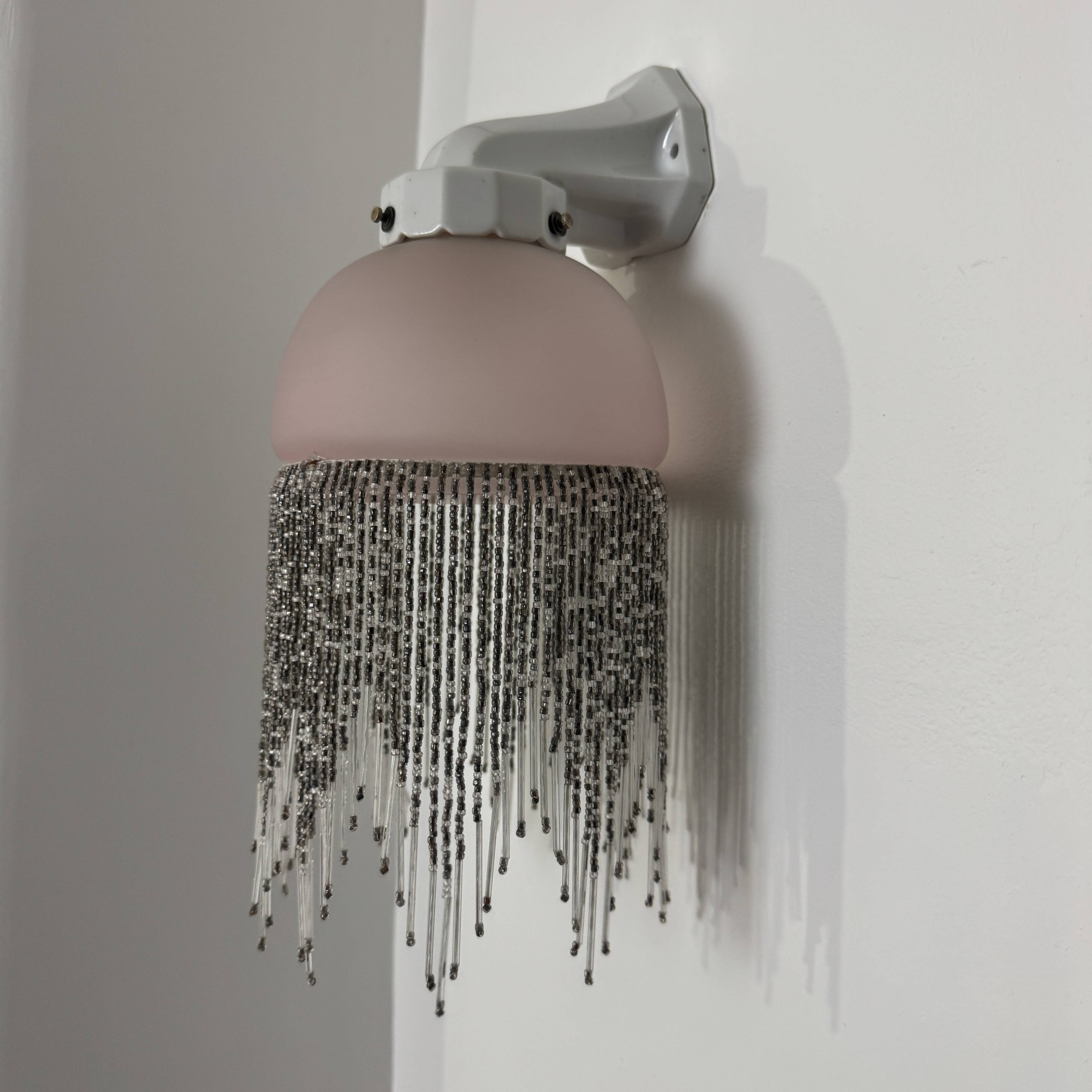 Old small art deco wall light