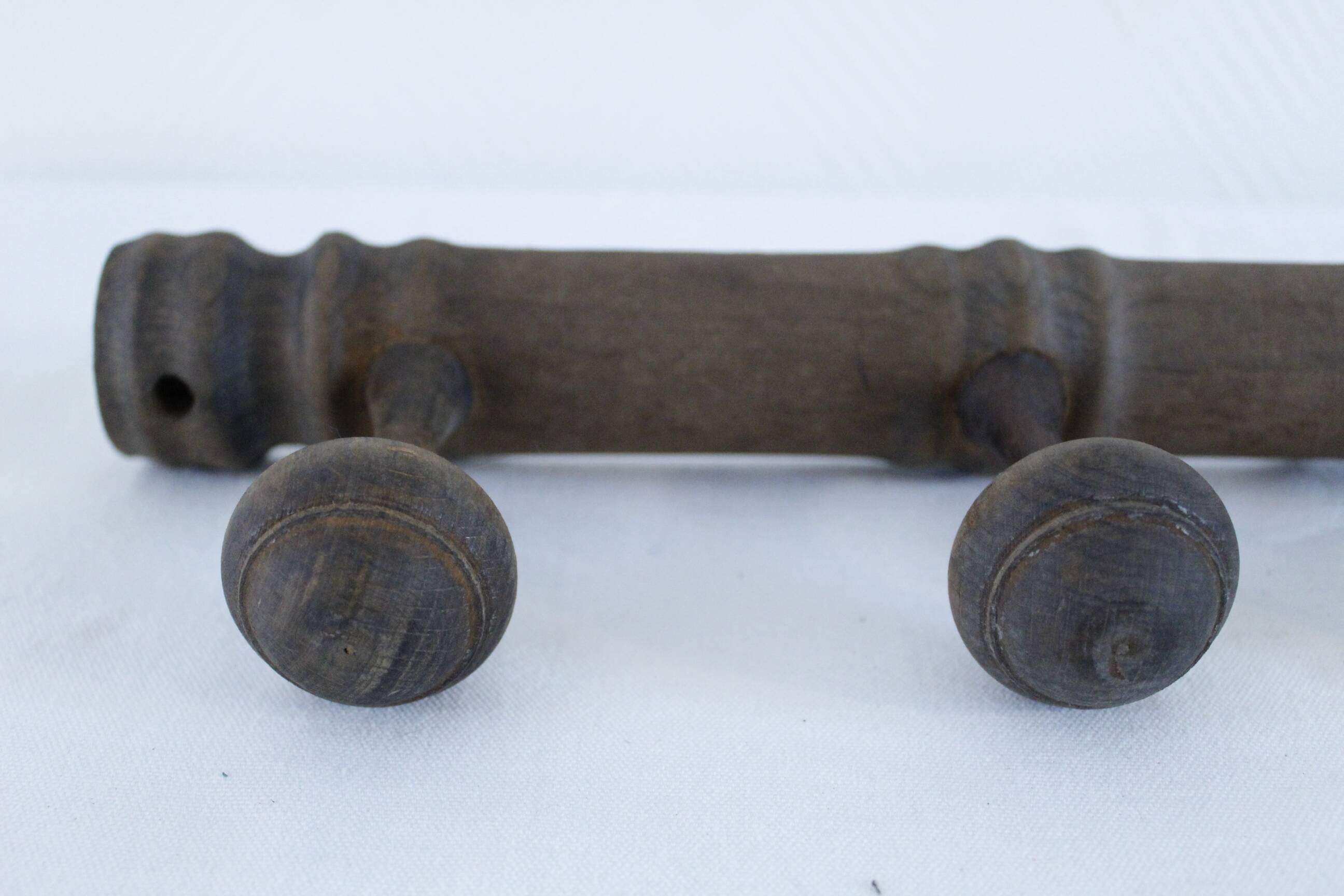 Vintage wooden coat rack