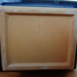 Blue Japanese ceramic vases, 1960s, set of 2