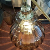 Suspension vintage globe lamp