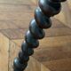 Old farm dining table Louis XIII turned wood