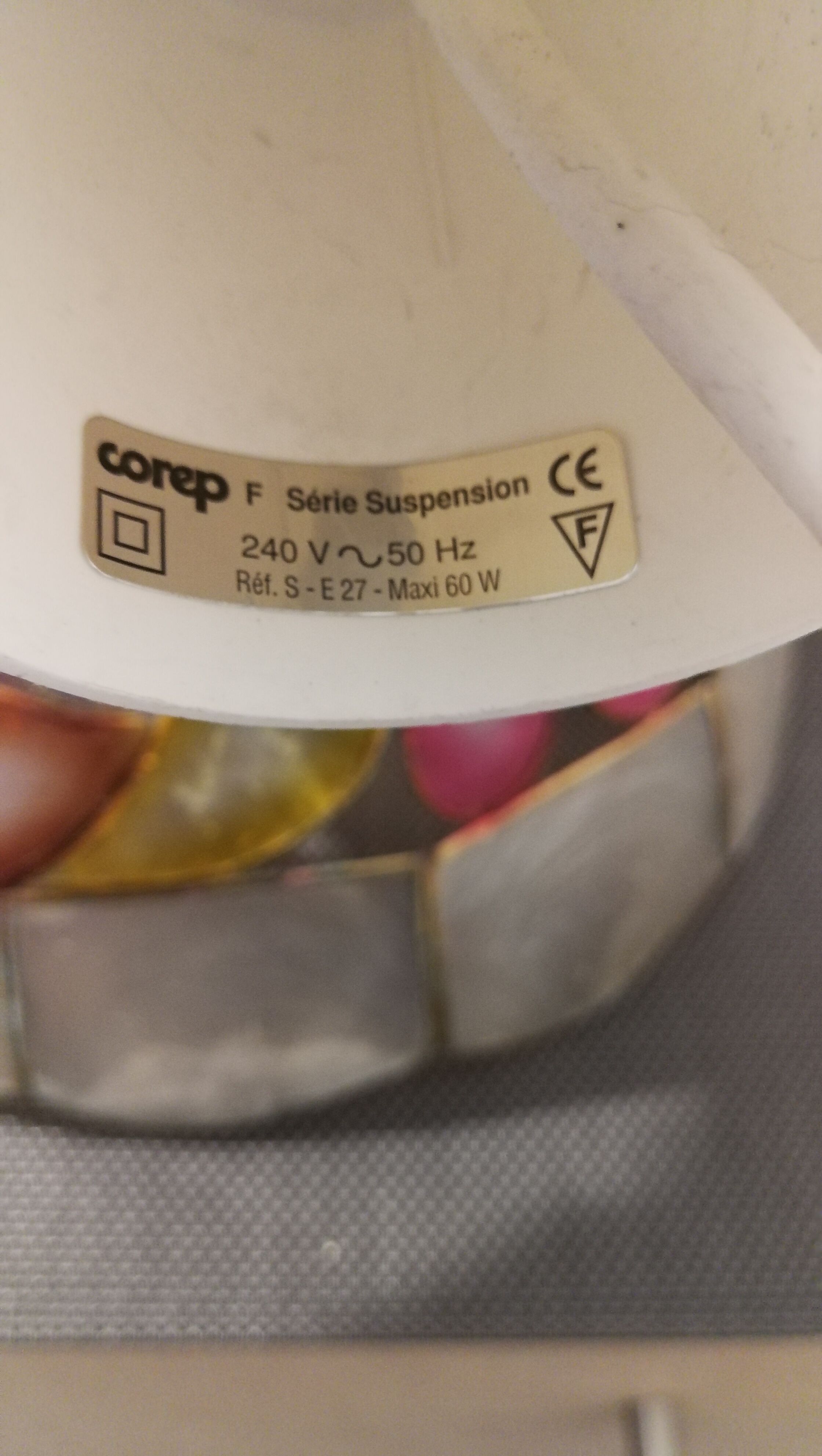 Suspension en nacre