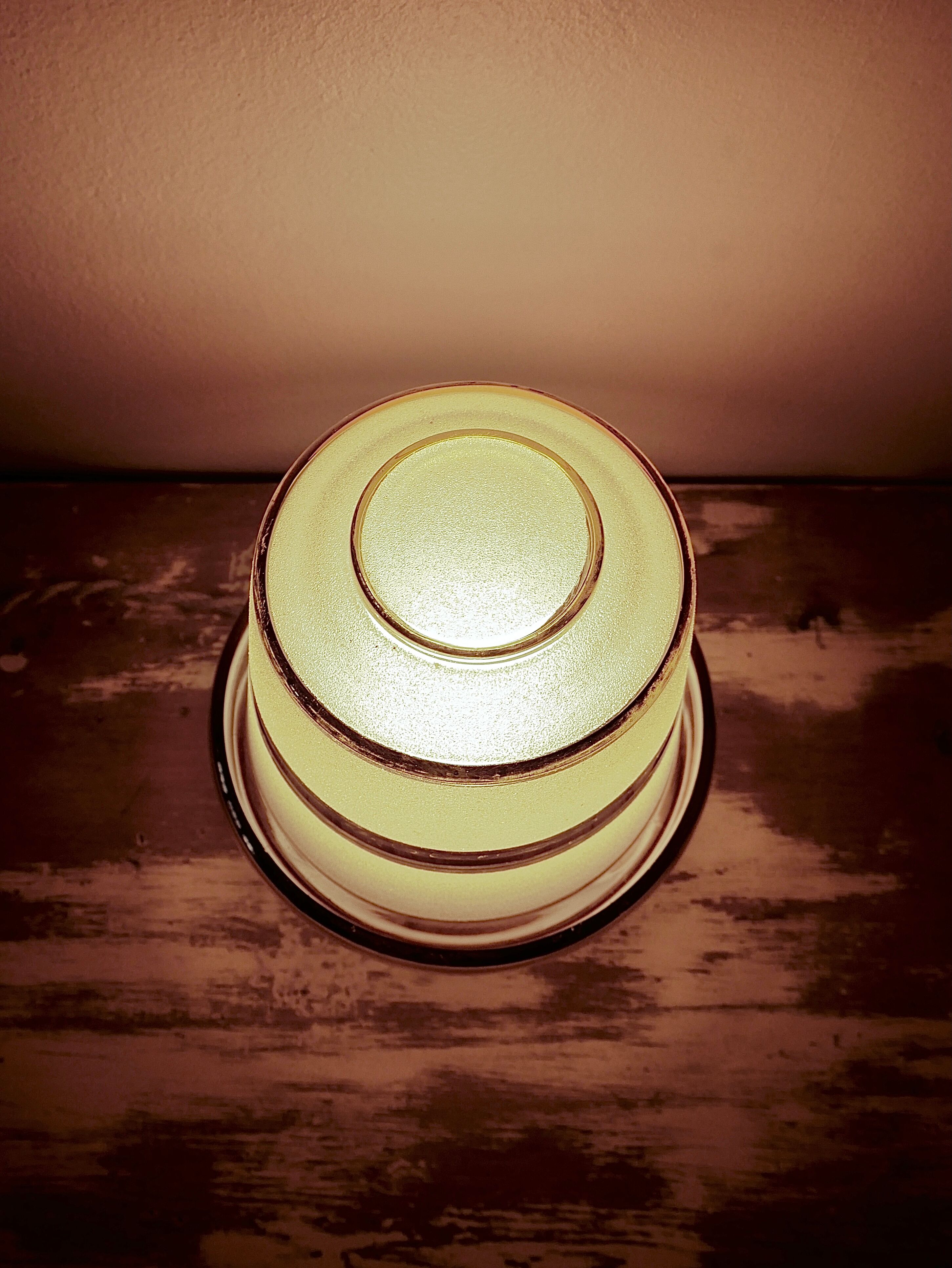 Frosted glass table lamp