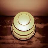 Granite glass table lamp