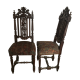 Pair of neogothic chairs