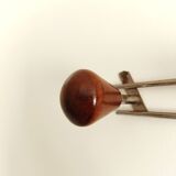 Coat rack with 4 wooden hooks