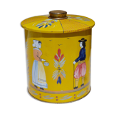 Breton metal box Quimper