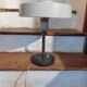 Vintage gray lamp, industrial style, 50s-60s
