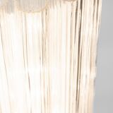 Cylindrical suspension with crystal glass by Doria, Germany, 1960s