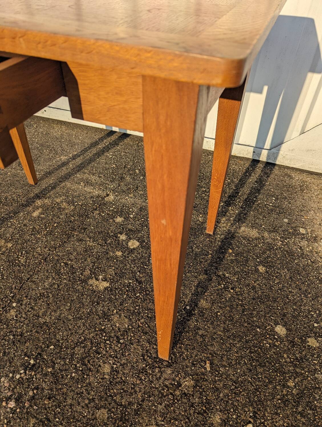 1950s compass foot desk