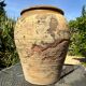 Terracotta pottery jar