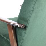 Fauteuil vert années 1970