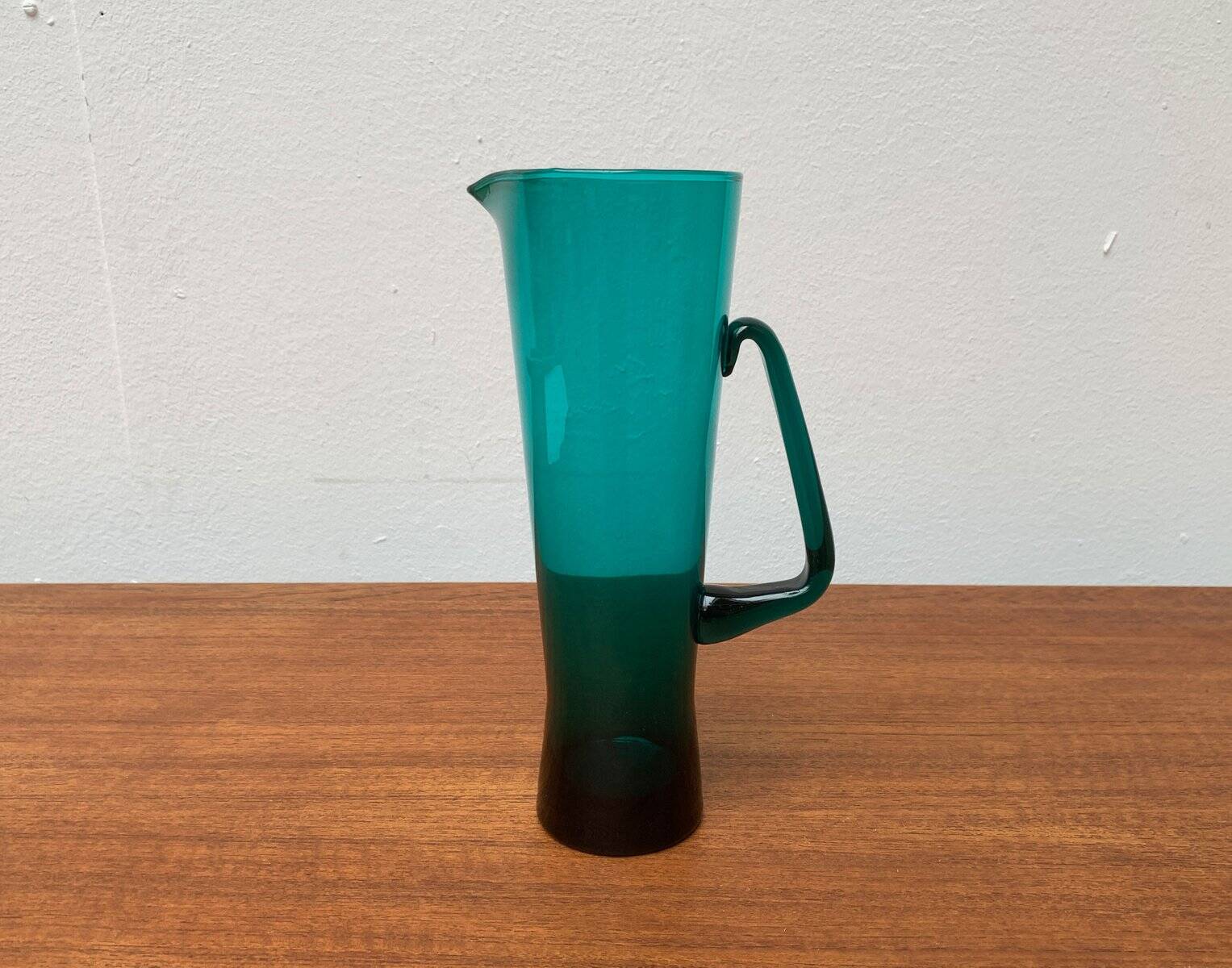 Mid-century glass carafe by Weitz