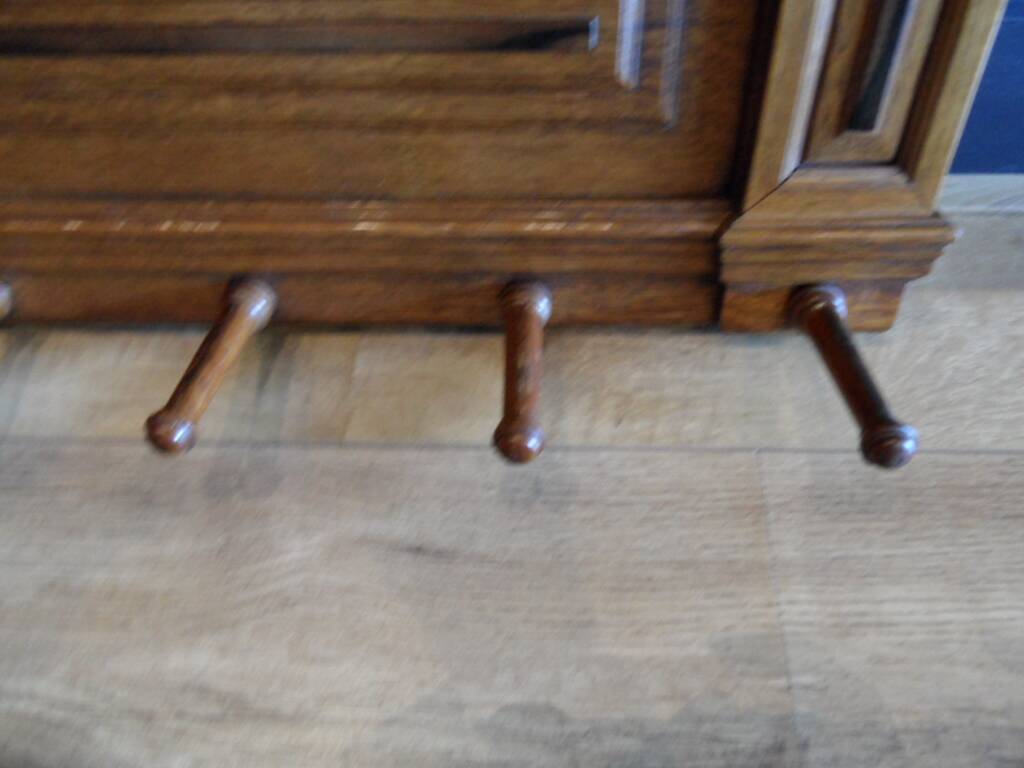 Porte-manteau en chêne ancien