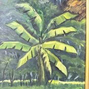 Framed oil painting "forest"