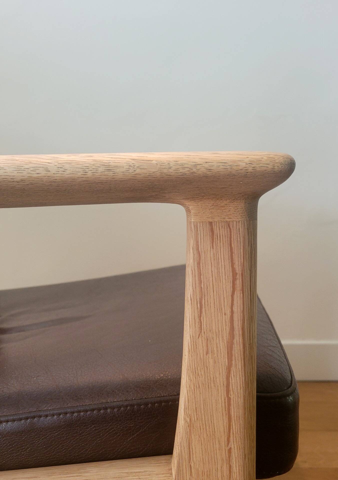 Vintage GE 256 armchair by Hans J. Wegner for Getama