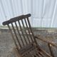 Teak folding steamer deckchair Scan Design - colonial liner style