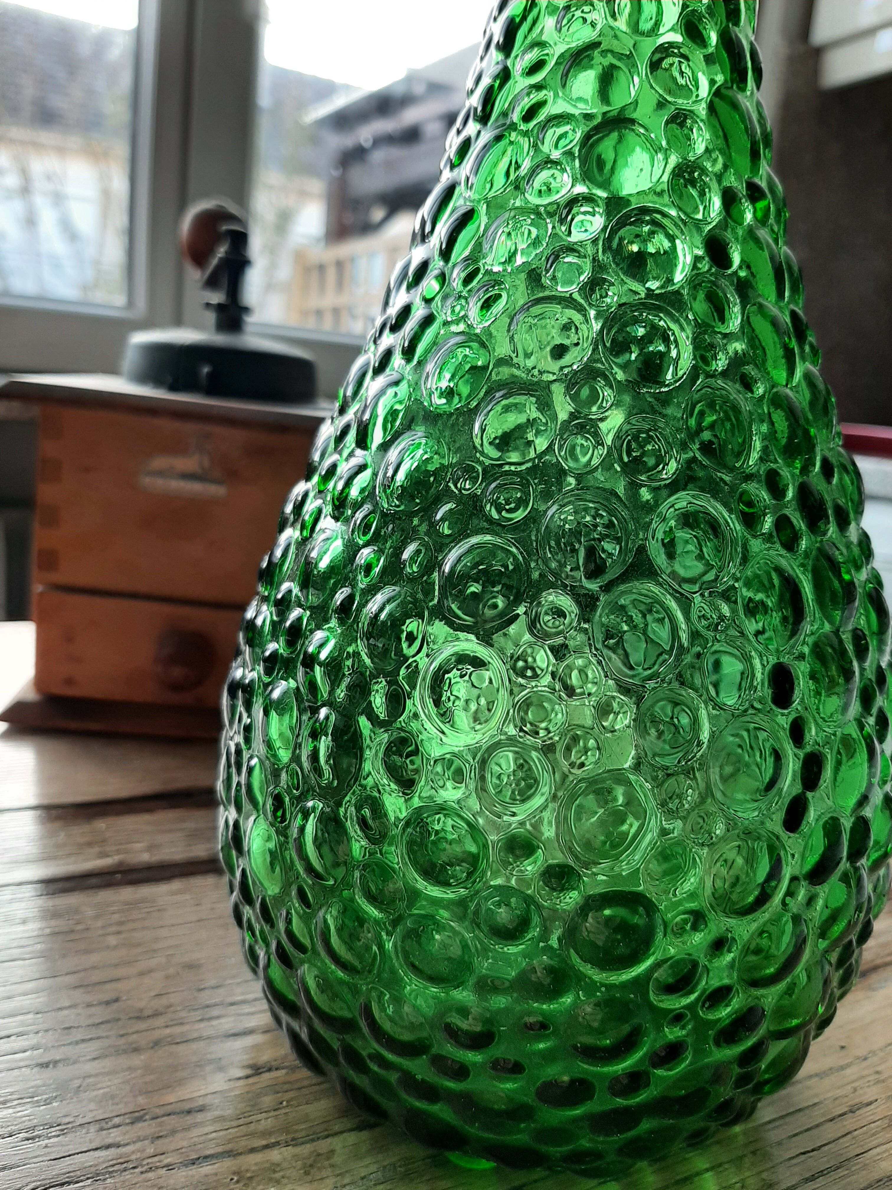 Italian Green Empoli Decanter