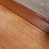 Oak library – attributed to Pierre Cruège (1950s)