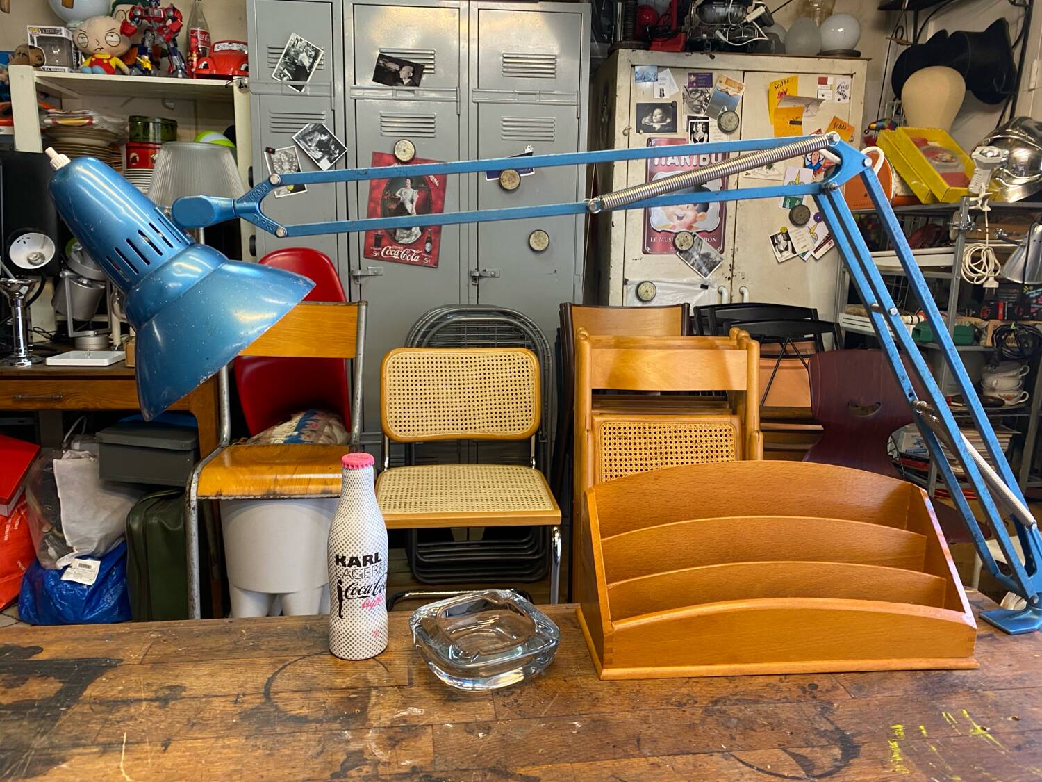 Febo 55 Scandinavian design architect desk lamp, vintage 70s