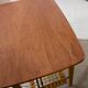 Table basse scandinave, teck, table d’appoint, 1960