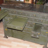 Metal workshop cabinet for a GMC CCKW 353 truck, US Army, World War II, 1941-1945