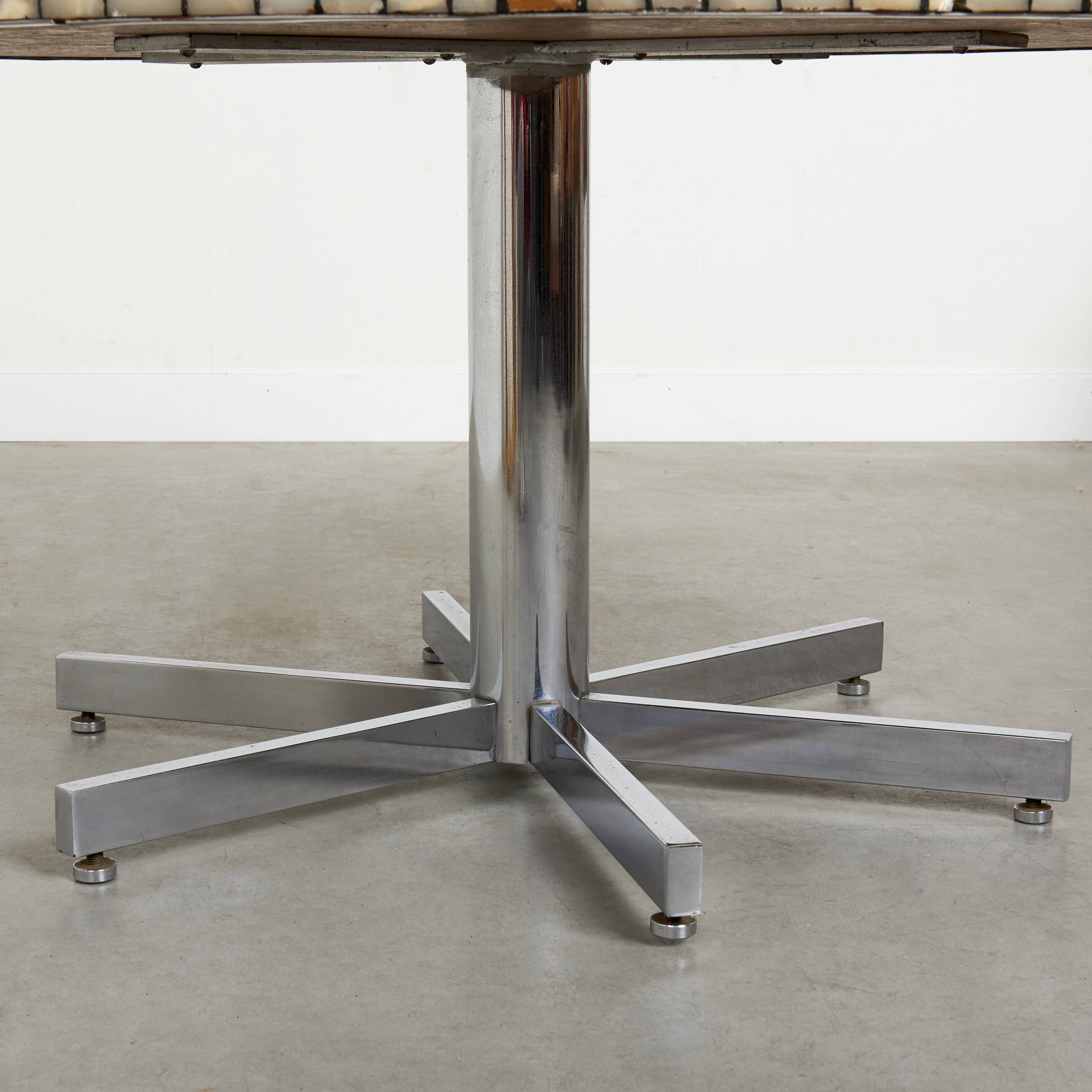 Mosiac marble coffee table by Heinz Lilienthal, 1960s