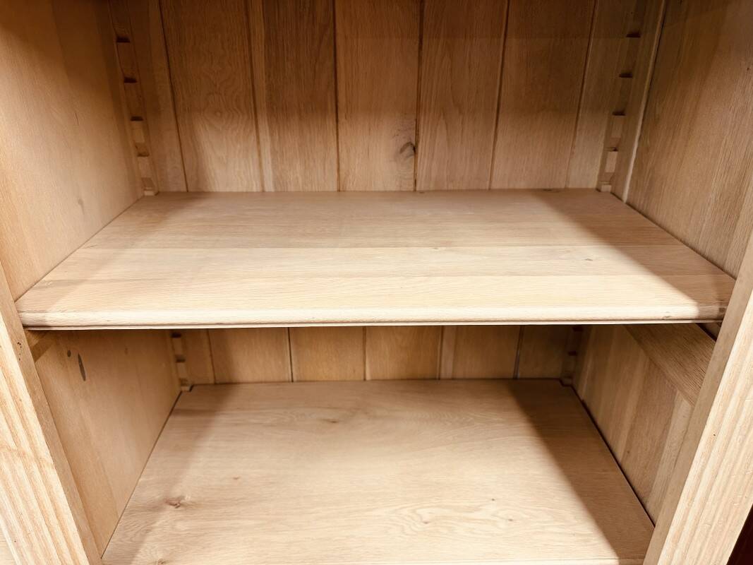 Country English Pale Oak Bookcase