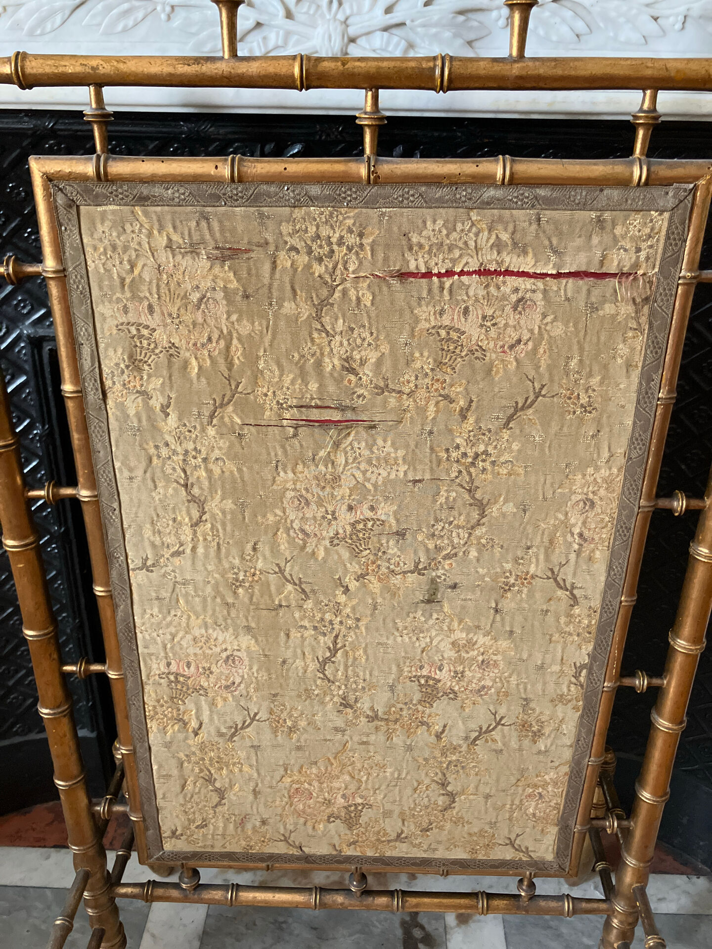 Fire screen Napoleon III